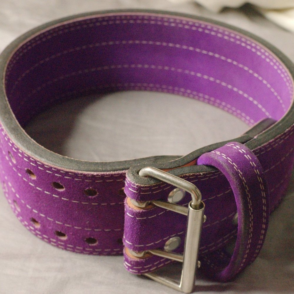Small Purple Inzer Powerlifting Belt 13MM